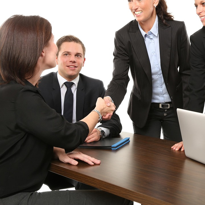 insurance office team people